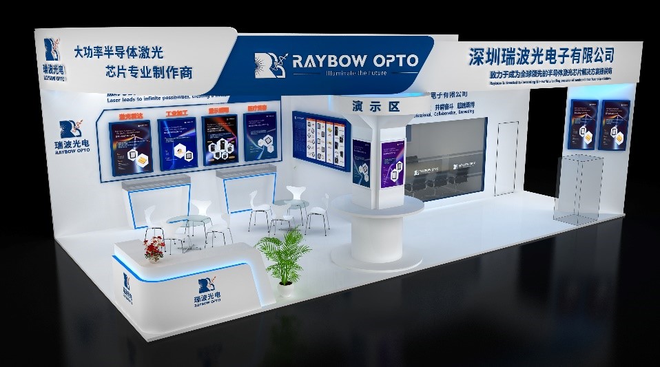 助推半導體激光芯片國產化 瑞波光電攜225W 905nm及980nm單模芯片新品亮相CIOE2023
